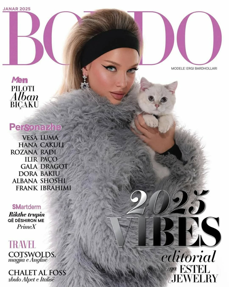 Ergi Bardhollari featured on the Bordo cover from January 2025