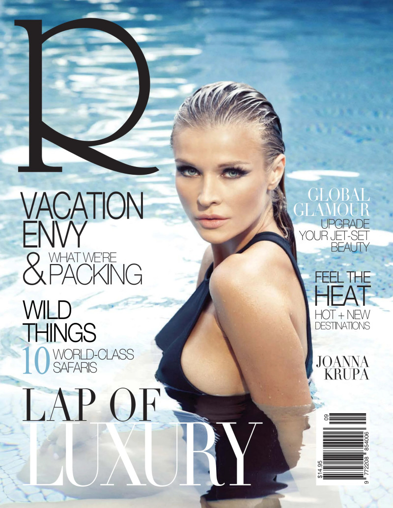 Joanna Krupa featured on the RETREAT cover from January 2018