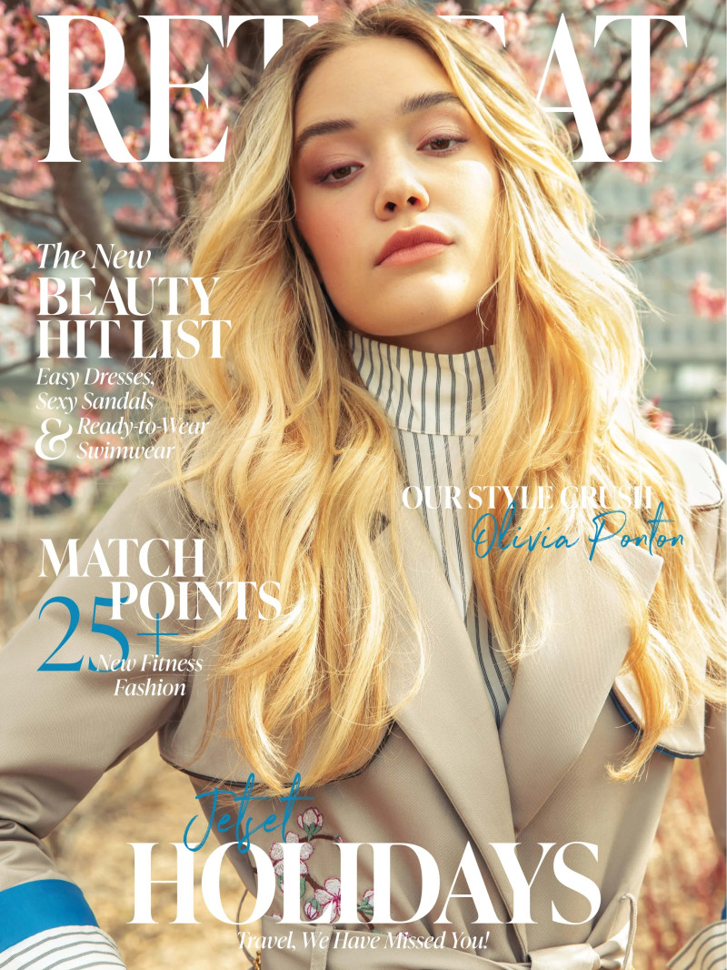 Olivia Ponton featured on the RETREAT cover from June 2022