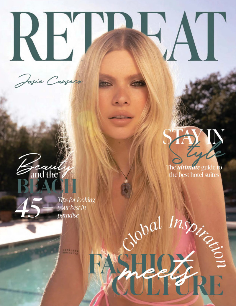 Josie Canseco featured on the RETREAT cover from April 2023
