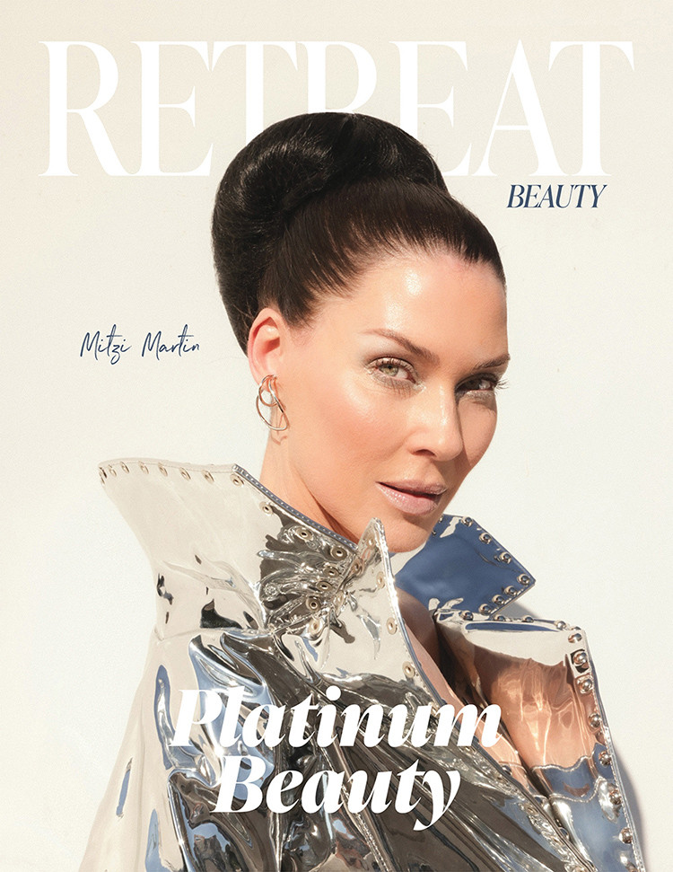 Mitzi Martin featured on the RETREAT cover from August 2024