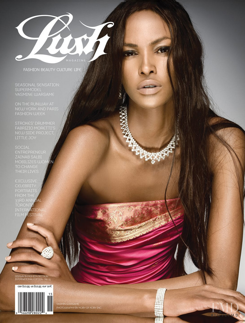 Yasmin Warsame featured on the Lush cover from December 2008