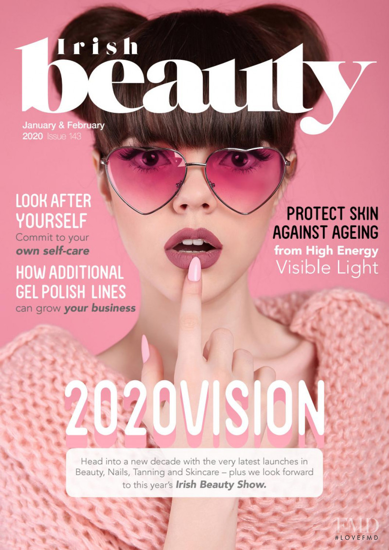  featured on the Irish Beauty cover from January 2020