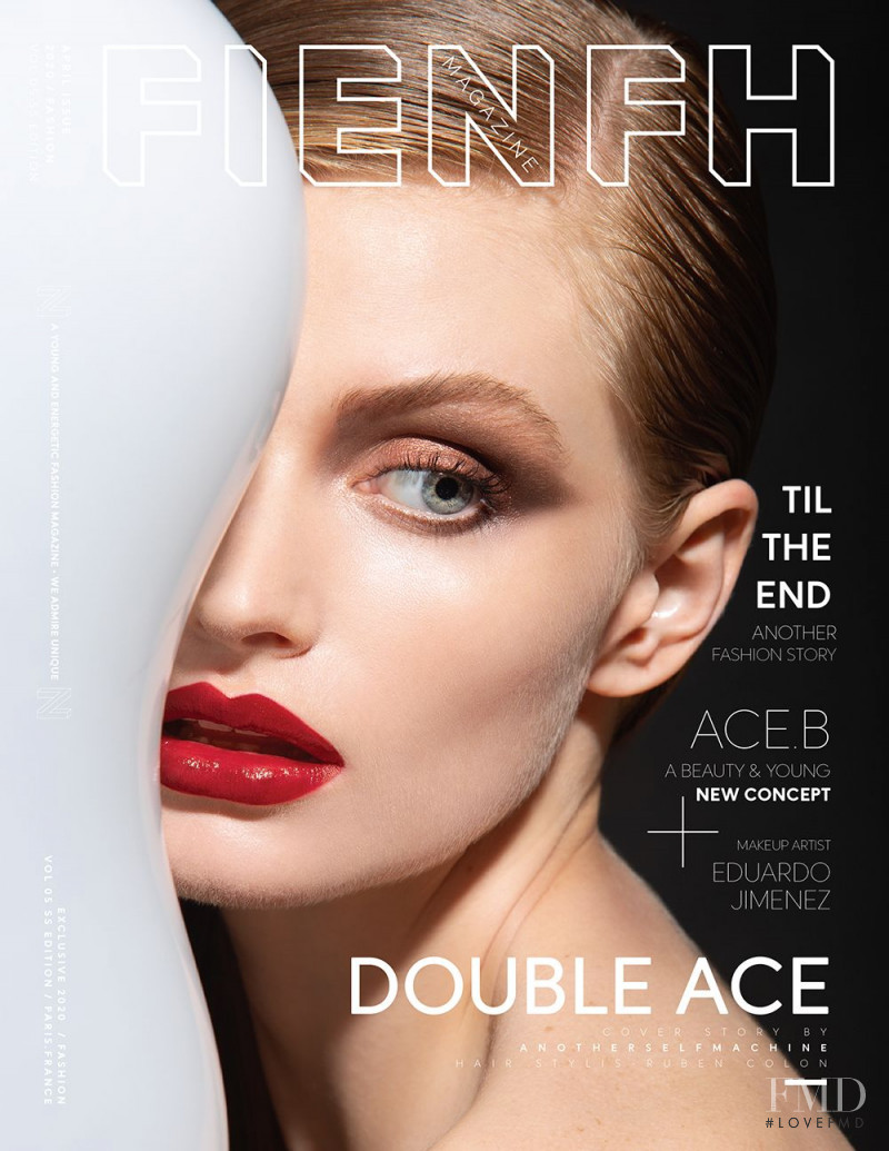 Ace Boutin featured on the Fienfh Magazine cover from April 2020