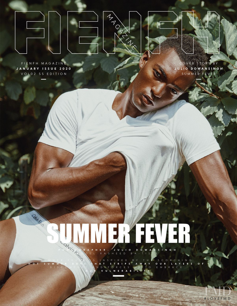 Rasheed BaTiste featured on the Fienfh Magazine cover from January 2020