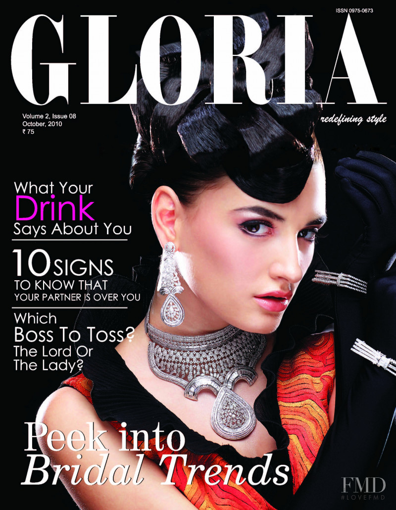  featured on the Gloria India cover from October 2010