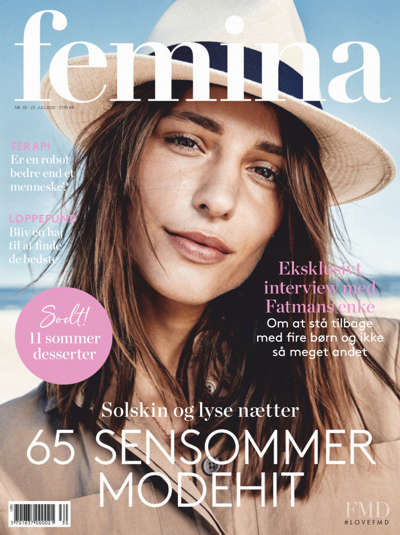  featured on the Femina Denmark cover from July 2020