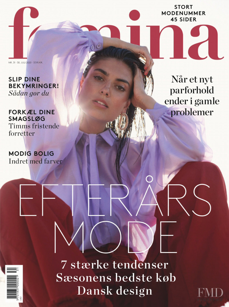  featured on the Femina Denmark cover from July 2020