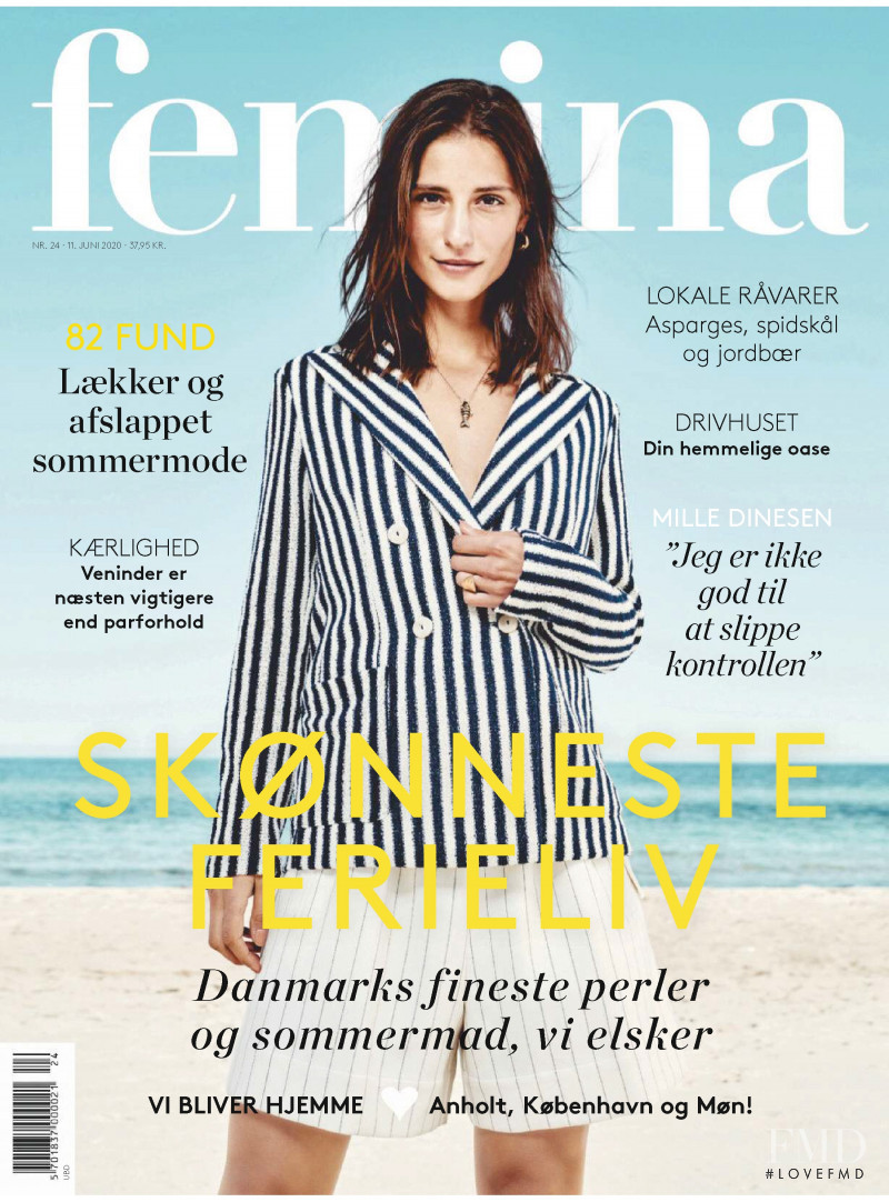  featured on the Femina Denmark cover from June 2020