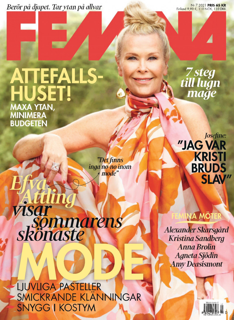  featured on the Femina Denmark cover from July 2021
