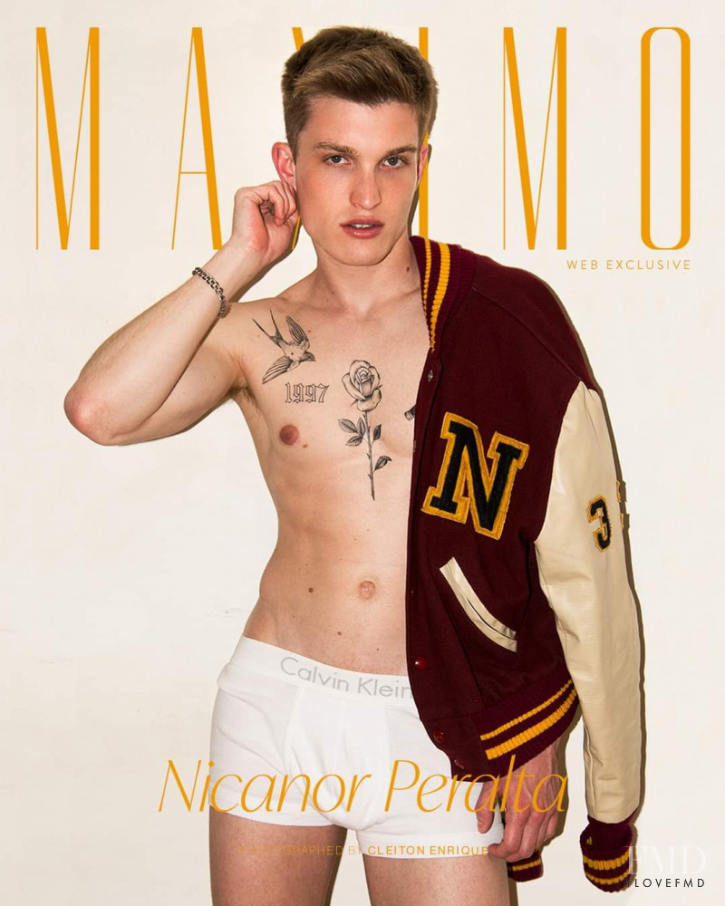 Nicanor Peralta featured on the Maximo cover from October 2020