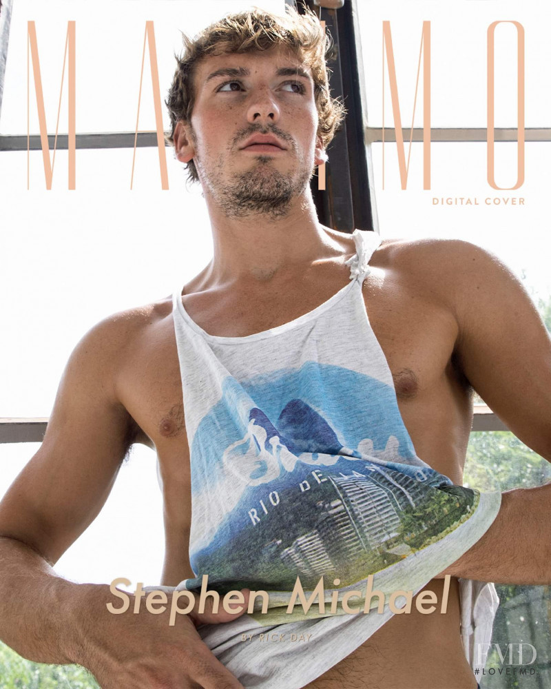 Stephen Michael featured on the Maximo cover from January 2021