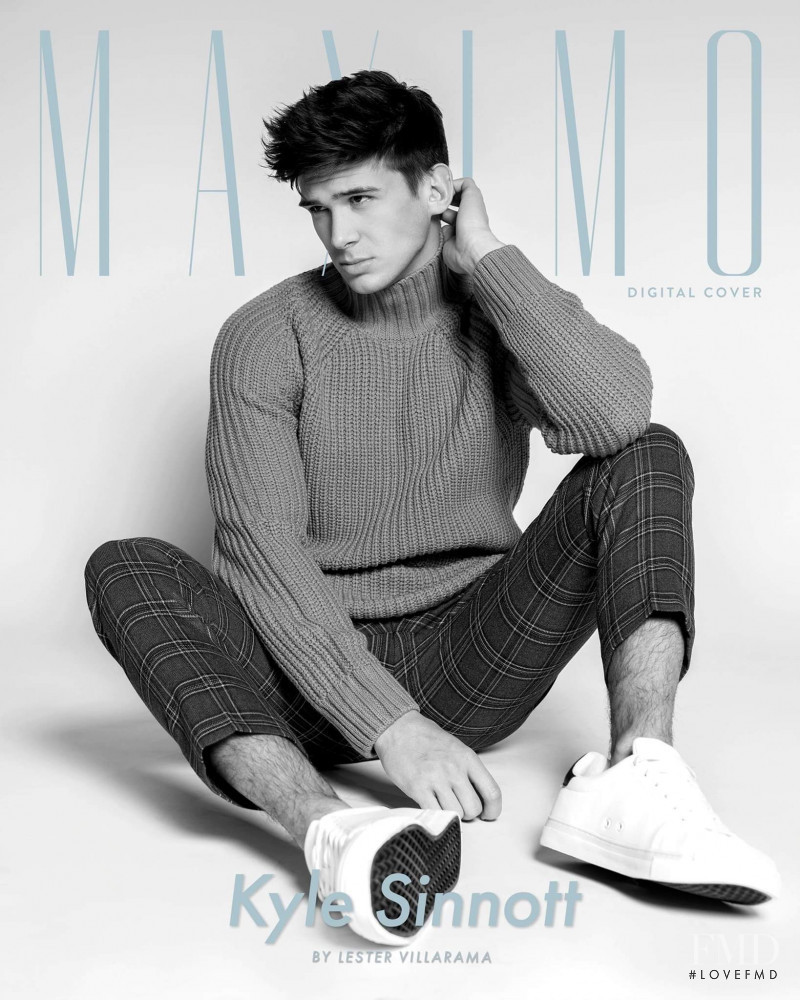 Kyle Sinnott featured on the Maximo cover from January 2021