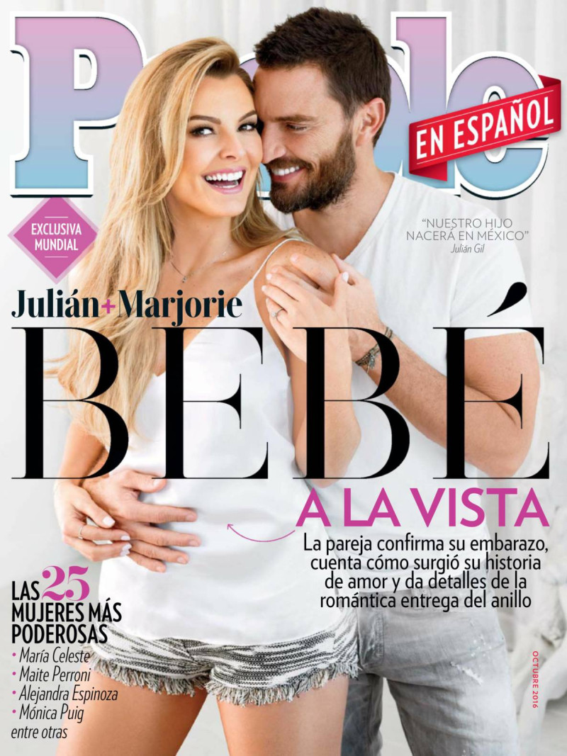 Marjorie de Souza, Julian Gil featured on the People en Español cover from October 2016