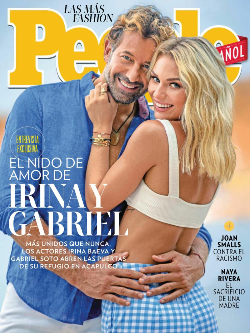 Gabriel Soto, Irina Baeva featured on the People en Español cover from September 2020