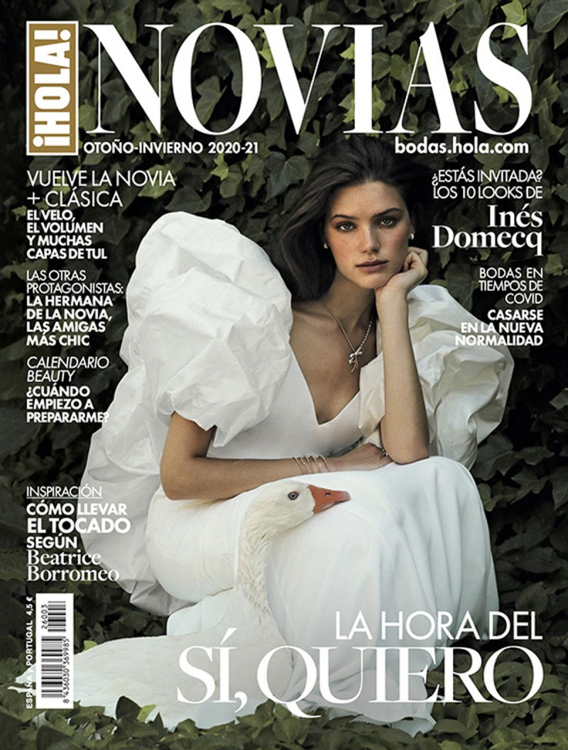  featured on the Hola! Novias Spain cover from September 2020