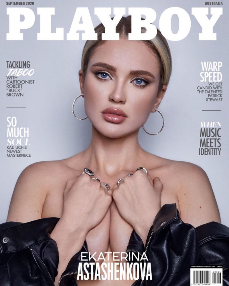 Ekaterina Astashenkova featured on the Playboy Australia cover from September 2020