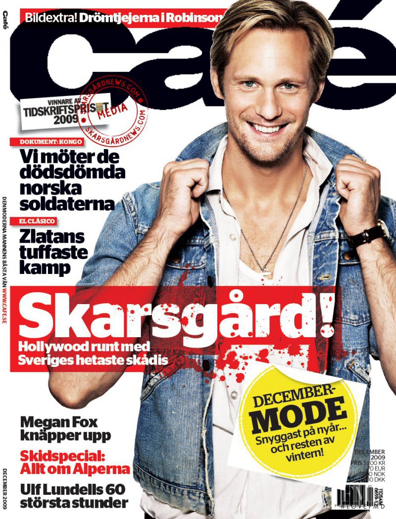  featured on the Café Magazine cover from December 2009