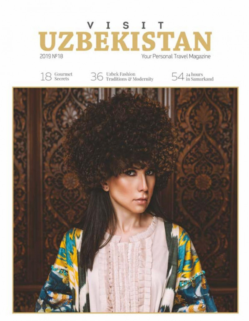  featured on the Visit Uzbekistan cover from June 2019