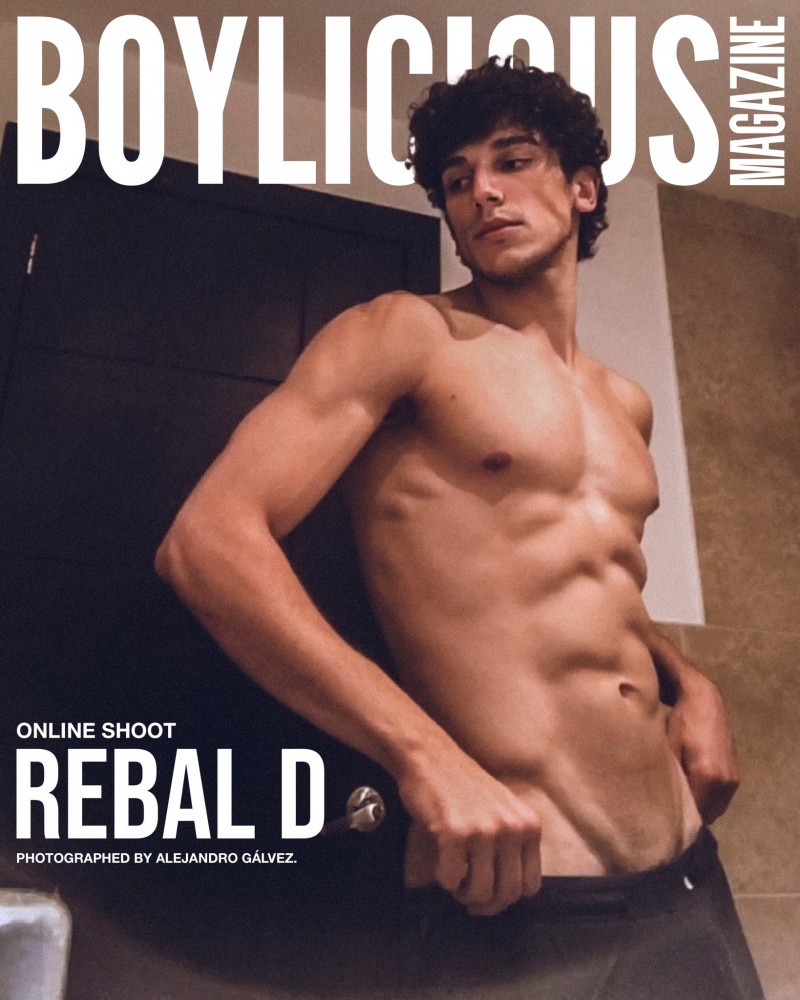 Rebal Da featured on the Boylicious Magazine cover from May 2021