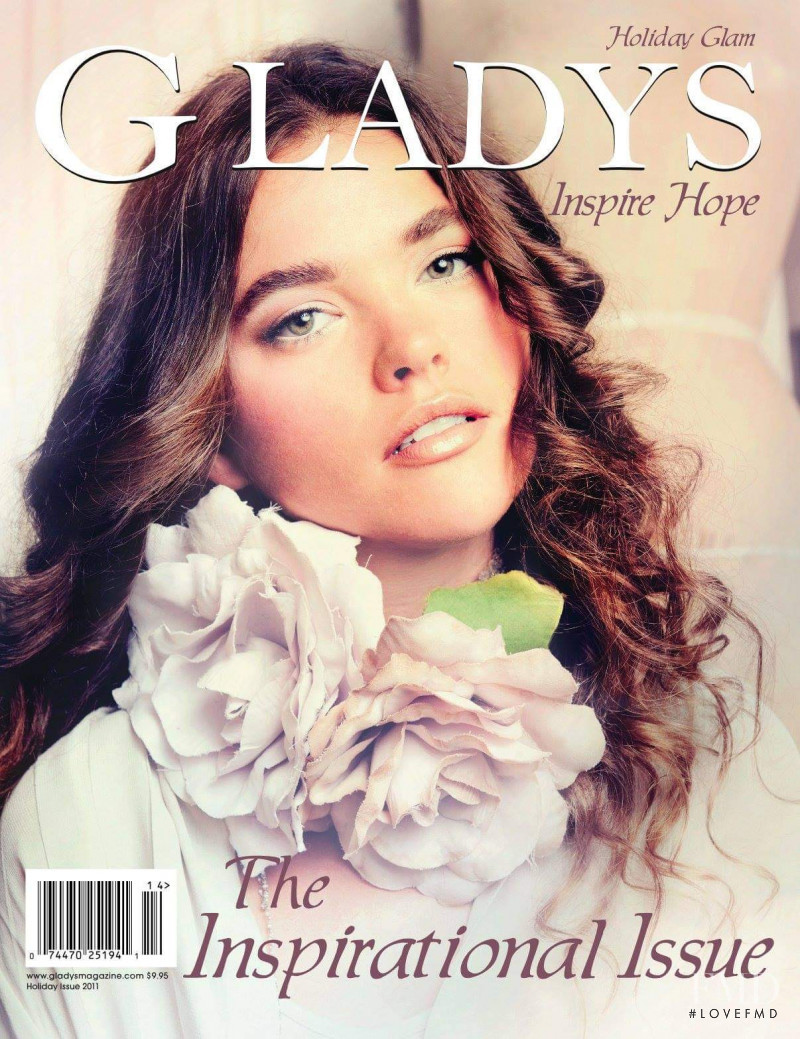 Amanda Charlwood featured on the Gladys cover from October 2011
