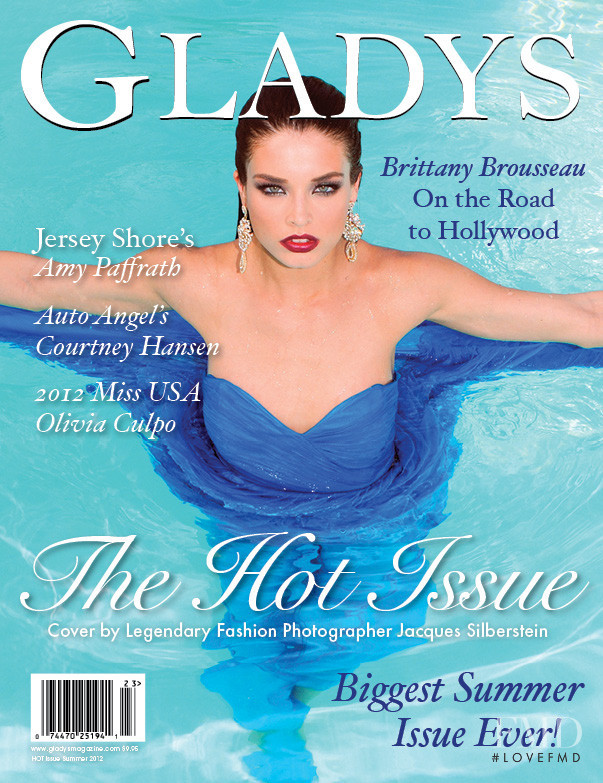 Brittany Brousseau featured on the Gladys cover from July 2012