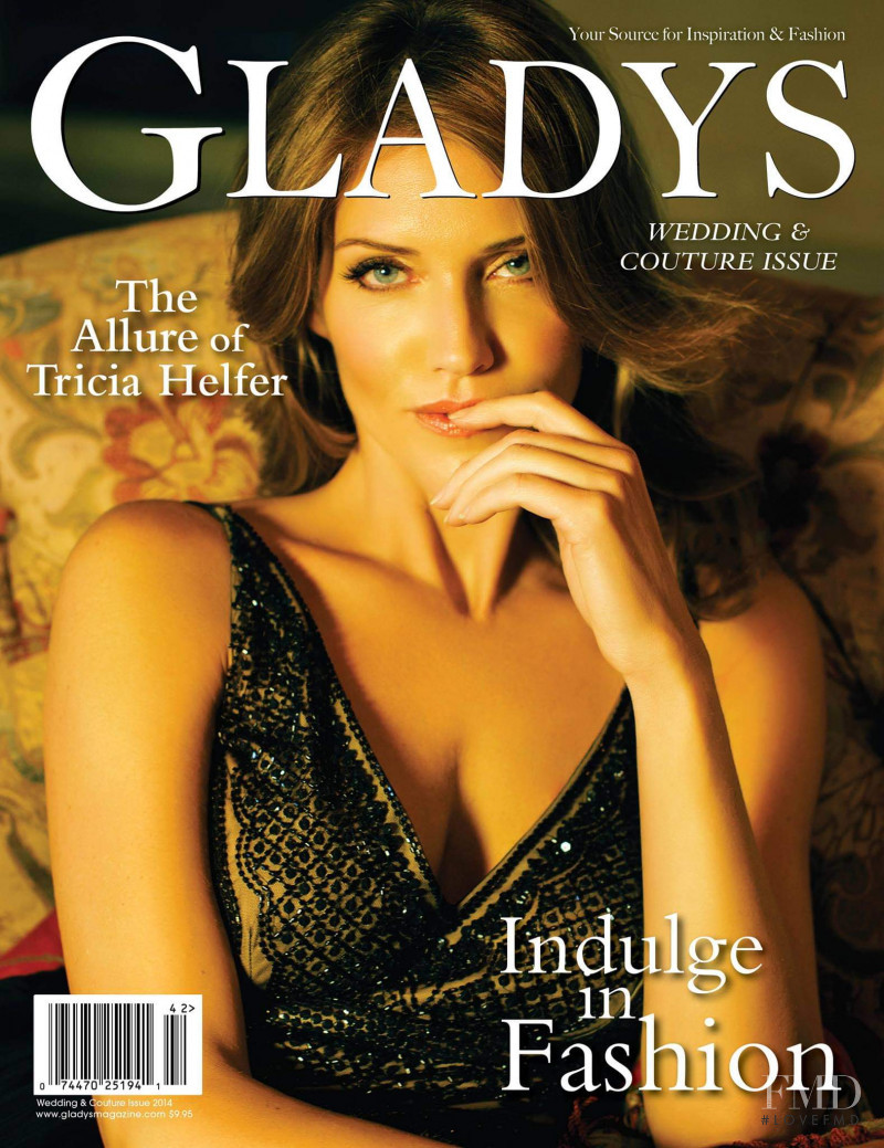 Tricia Helfer featured on the Gladys cover from April 2014
