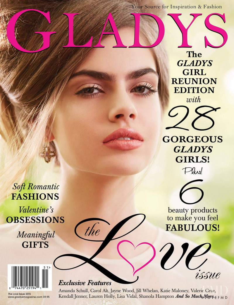 Gwen V.  featured on the Gladys cover from February 2015