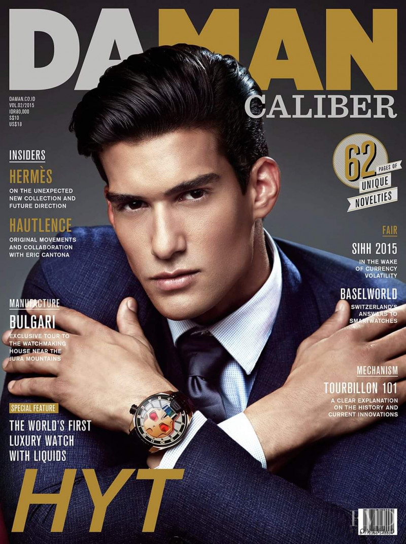  featured on the DA MAN Caliber cover from November 2015