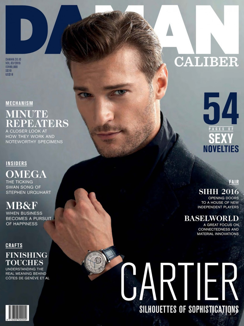 Dan Murphy featured on the DA MAN Caliber cover from November 2016