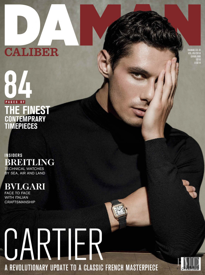  featured on the DA MAN Caliber cover from October 2018