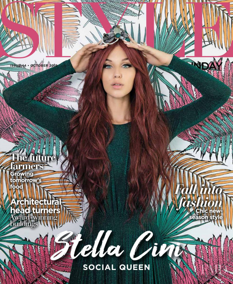 Stella Cini featured on the Style on Sunday cover from October 2019