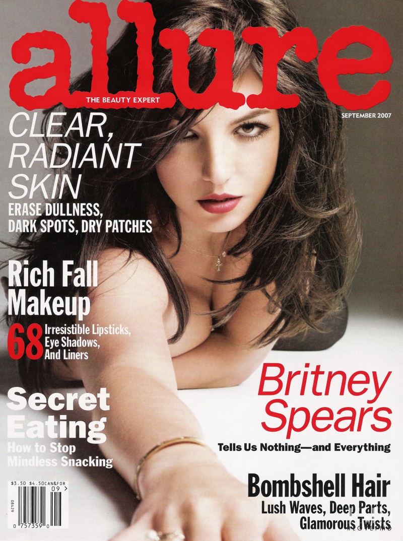 Britney Spears featured on the Allure cover from September 2009