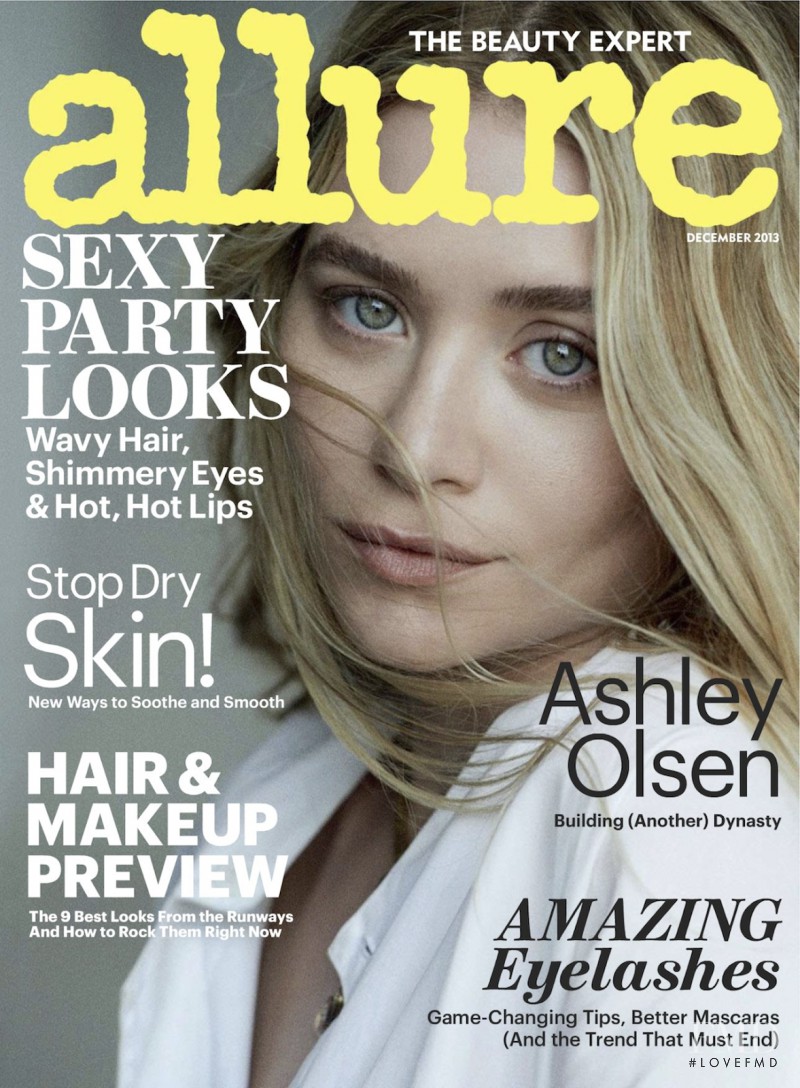 Ashley Olsen featured on the Allure cover from December 2013