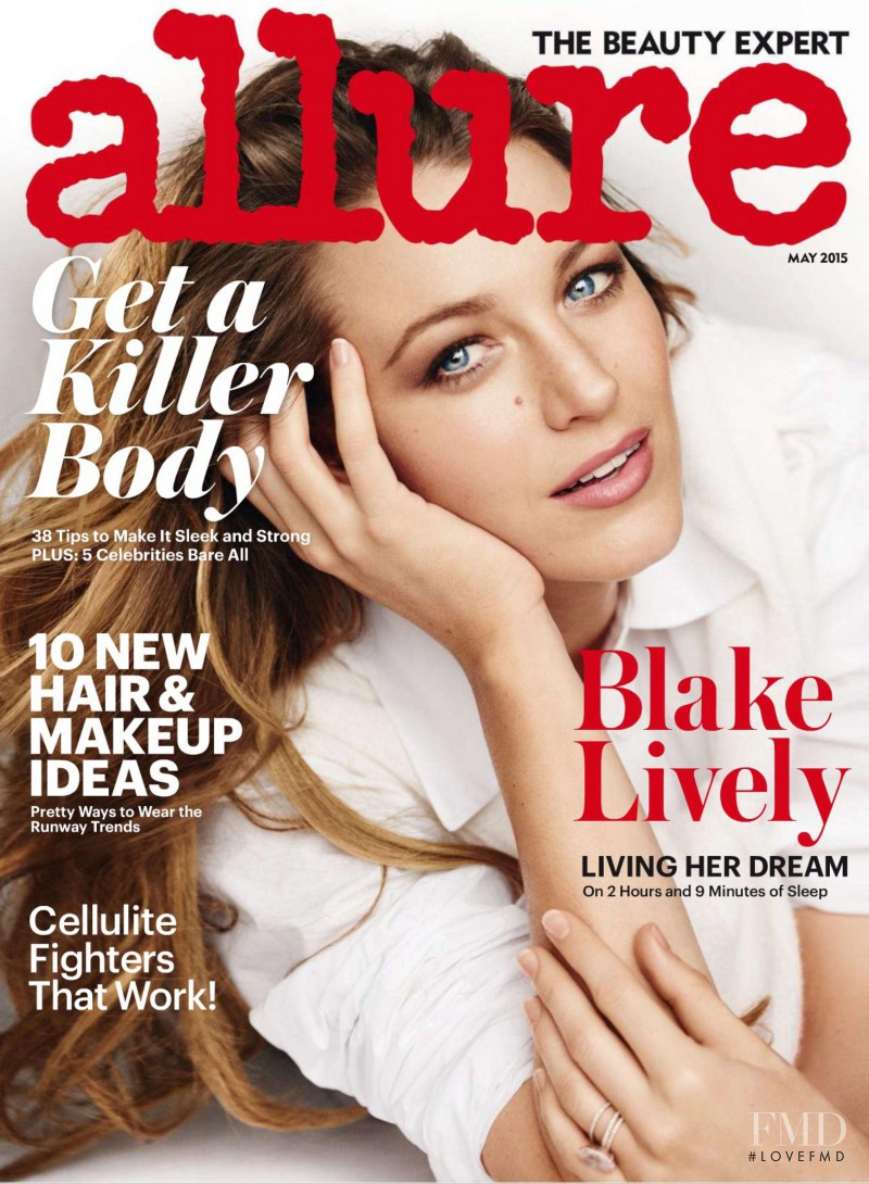 Blake Lively featured on the Allure cover from May 2015