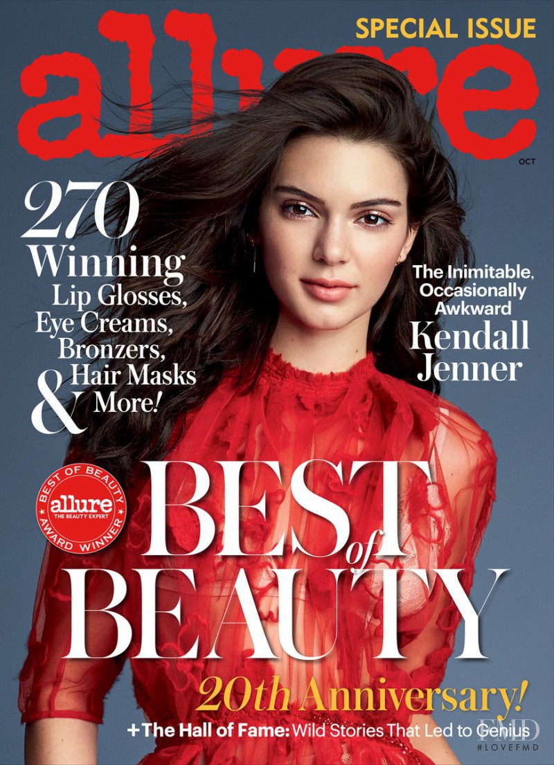 Kendall Jenner featured on the Allure cover from October 2016