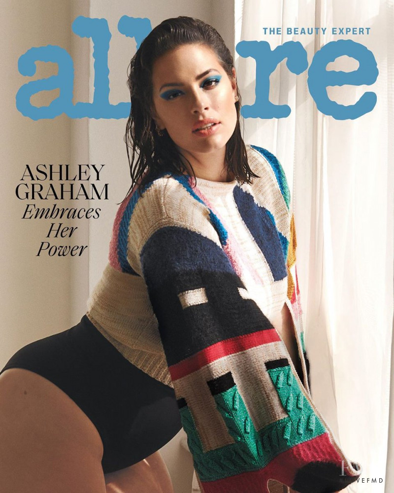 Ashley Graham featured on the Allure cover from July 2019