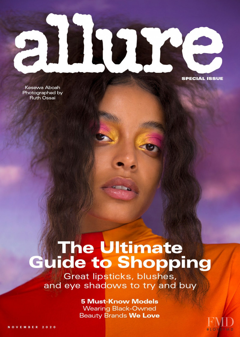 Kesewa Aboah featured on the Allure cover from November 2020