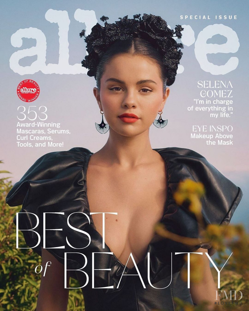 Selena Gomez featured on the Allure cover from October 2020