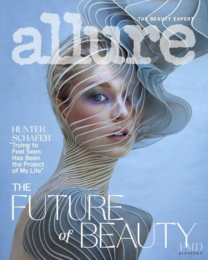 Hunter Schafer featured on the Allure cover from September 2020