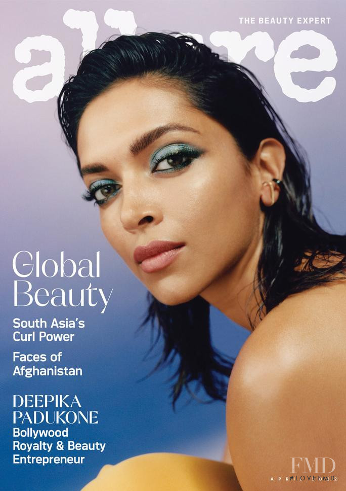 Deepika Padukone featured on the Allure cover from April 2022