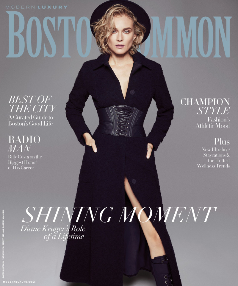 Diane Heidkruger featured on the Boston Common cover from January 2018