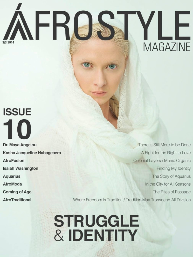  featured on the AfroStyle Magazine cover from March 2014