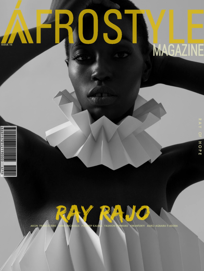 Ray Rajo featured on the AfroStyle Magazine cover from June 2017