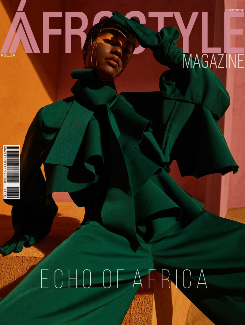  featured on the AfroStyle Magazine cover from October 2019