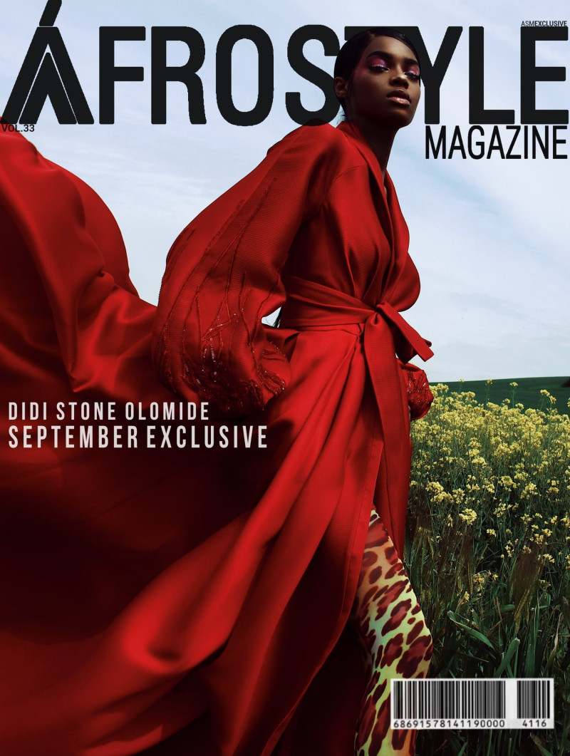 Didi Stone Olomide featured on the AfroStyle Magazine cover from September 2019