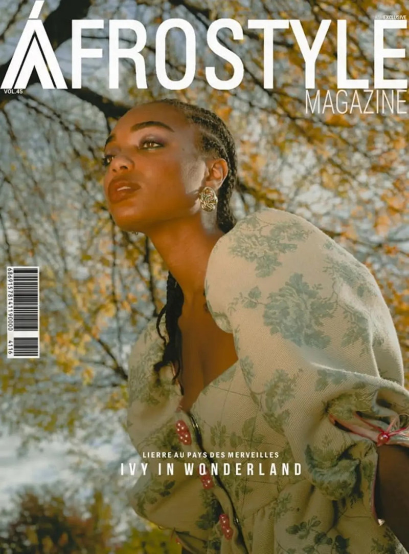 Ivy featured on the AfroStyle Magazine cover from November 2020
