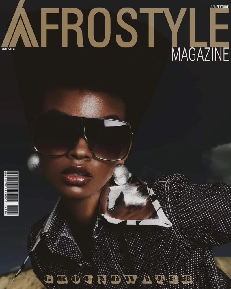  featured on the AfroStyle Magazine cover from August 2021