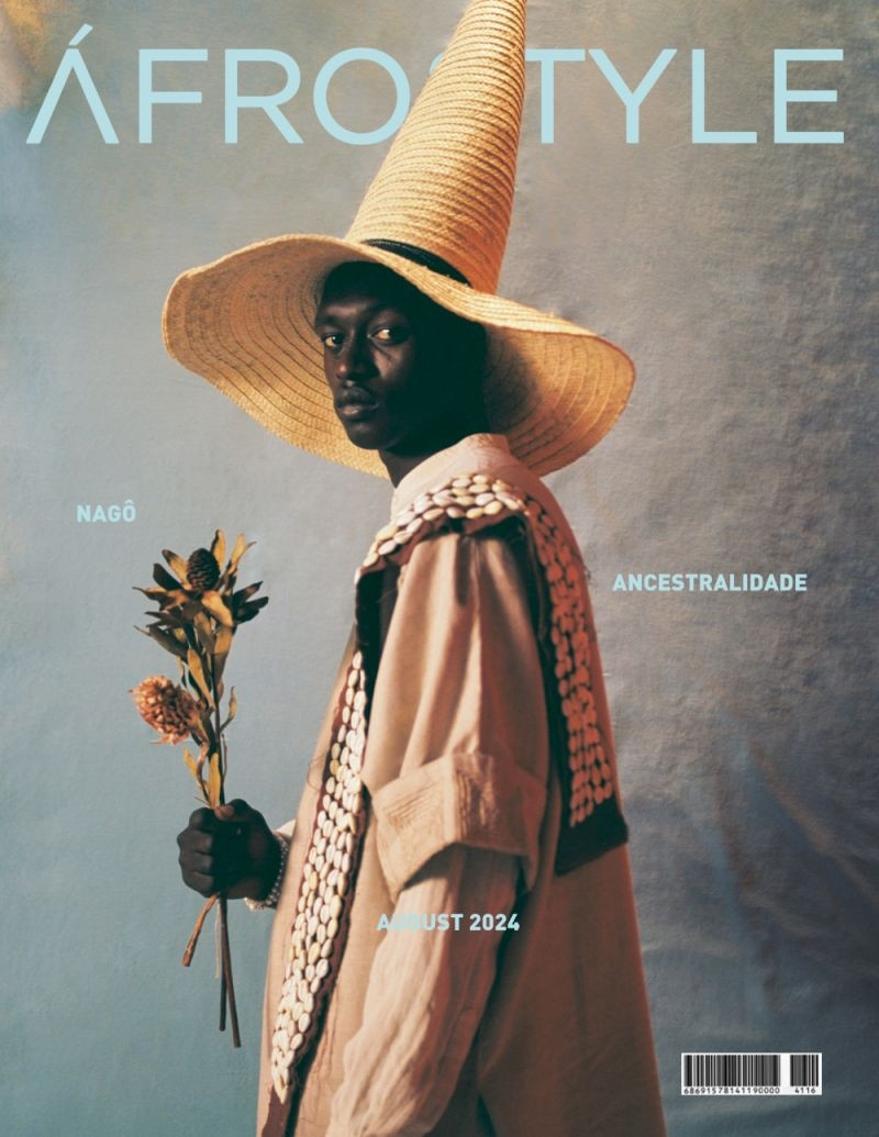 Roob Mood featured on the AfroStyle Magazine cover from August 2024