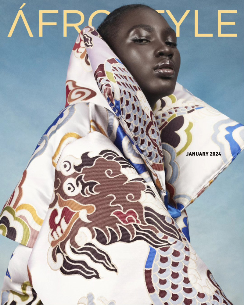  featured on the AfroStyle Magazine cover from January 2024